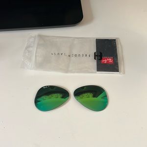 Ray-ban green polarized lens